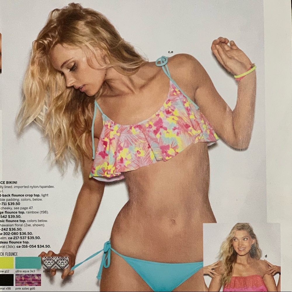 NWT PINK Victoria’s Secret Two Piece Swimsuit